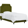 Emerson Bed, Velvet Applegreen - Beds - 2