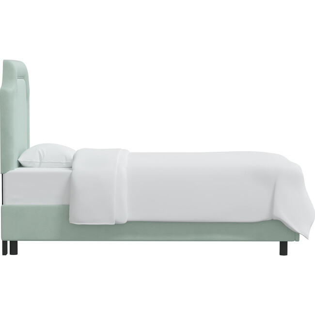 Emerson Bed, Velvet Pool - Beds - 3