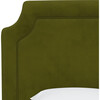 Emerson Bed, Velvet Applegreen - Beds - 4
