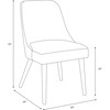 Harper Chair, Milano Elephant - Accent Seating - 6
