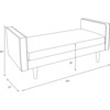 Nell Daybed, Boho Block Leaf - Accent Seating - 6