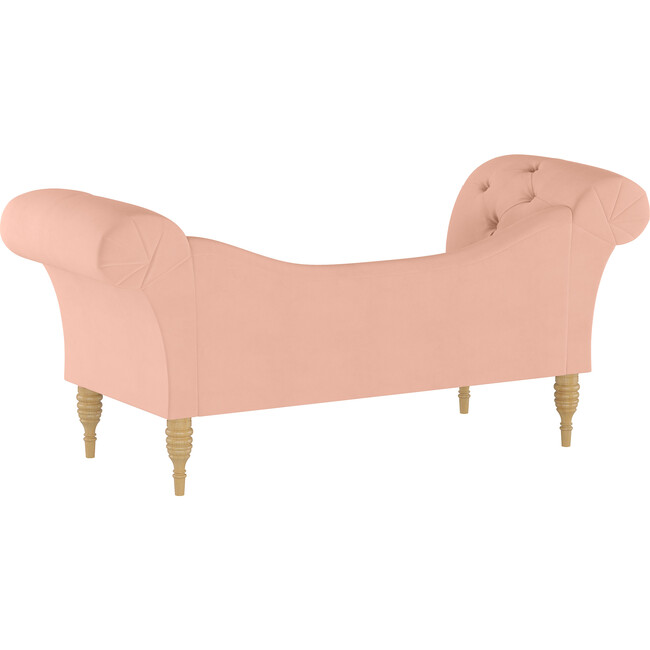 Aspen Settee, Velvet Blush - Accent Seating - 4