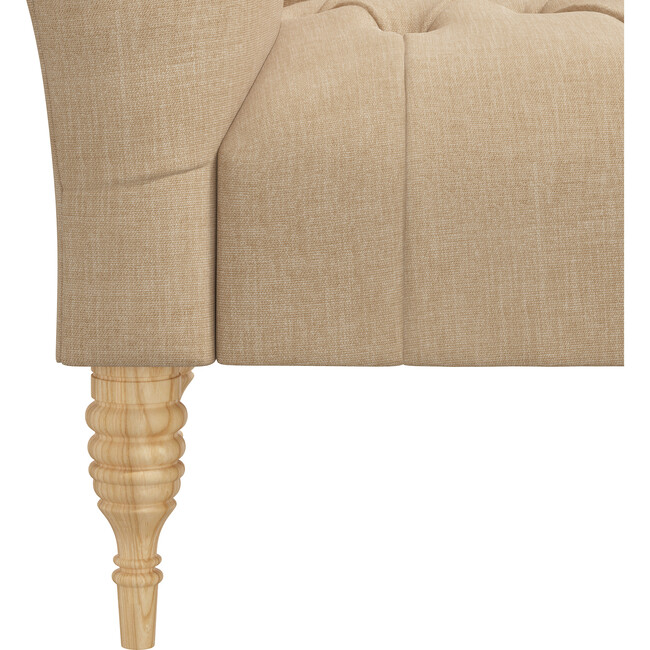 Aspen Settee, Almond Woven - Accent Seating - 5