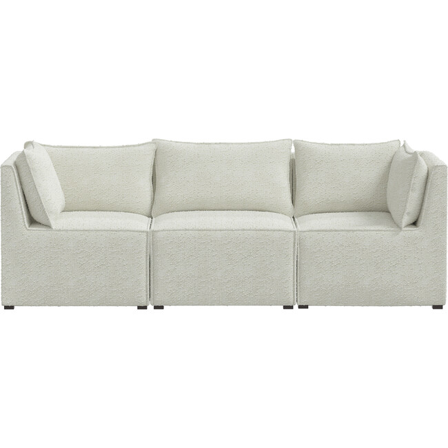 Tatum 3 Piece Sectional , Milano Snow - Accent Seating - 1