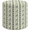 Frankie Ottoman, Boho Block Leaf - Ottomans - 5