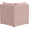 Emelia Sectional Corner Chair, Velvet Blush - Accent Seating - 3