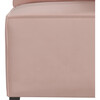 Emelia Sectional Corner Chair, Velvet Blush - Accent Seating - 4