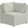 Emelia Sectional Corner Chair, Milano Snow - Accent Seating - 1 - thumbnail