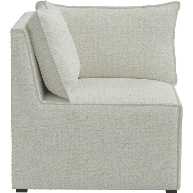 Emelia Sectional Corner Chair, Milano Snow - Accent Seating - 2