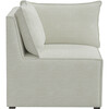 Emelia Sectional Corner Chair, Milano Snow - Accent Seating - 2