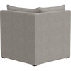 Emelia Sectional Corner Chair, Grey Boucle - Accent Seating - 2