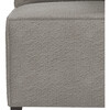 Emelia Sectional Corner Chair, Grey Boucle - Accent Seating - 3