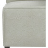 Emelia Sectional Corner Chair, Milano Snow - Accent Seating - 4