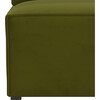 Emery Sectional Chair, Velvet Applegreen - Accent Seating - 5