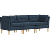 Corneila 3 Piece Sectional, Denim Woven - Accent Seating - 6 - thumbnail