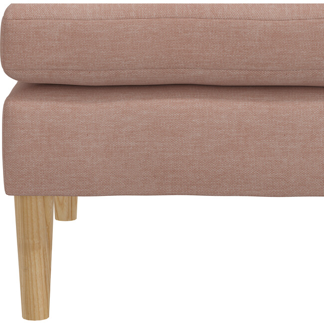 Walker Corner Chair, Blush Woven - Accent Seating - 4