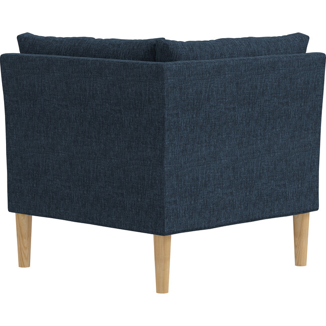 Walker Corner Chair, Denim Woven - Accent Seating - 3