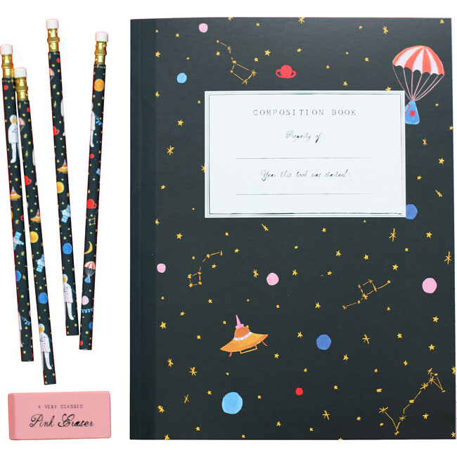 The Essentials School Supply Set, Space - Paper Goods - 1