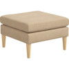 Vero Sectional Ottoman, Almond Woven - Ottomans - 2