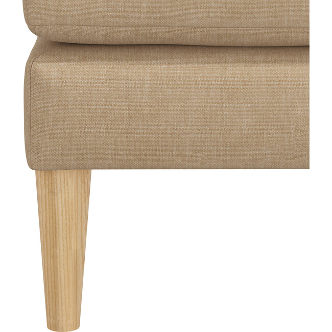 Vero Sectional Ottoman, Almond Woven - Ottomans - 3