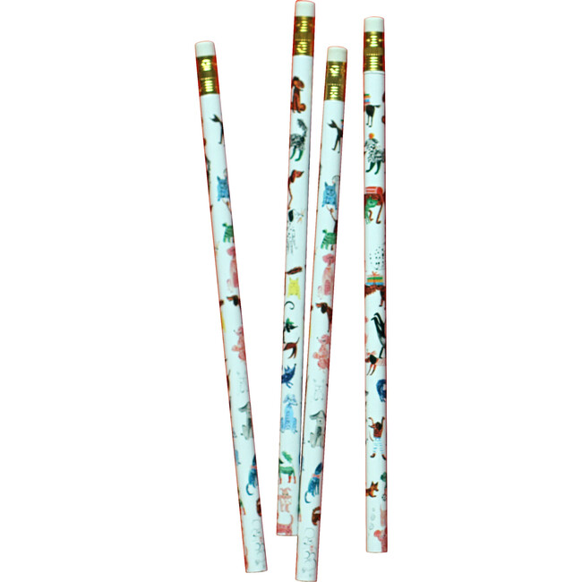 Set of 4 Pencils, Doggies - Paper Goods - 1