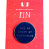 Ask Me About My Grandchild Pin, Gold/Black - Paper Goods - 3