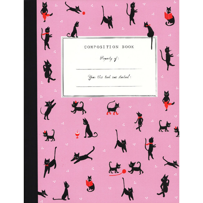 Composition Book, Cat Club