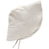 Harbor Stripe Sunbonnet, Cream - Hats - 1 - thumbnail