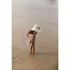 Harbor Stripe Sunbonnet, Cream - Hats - 4