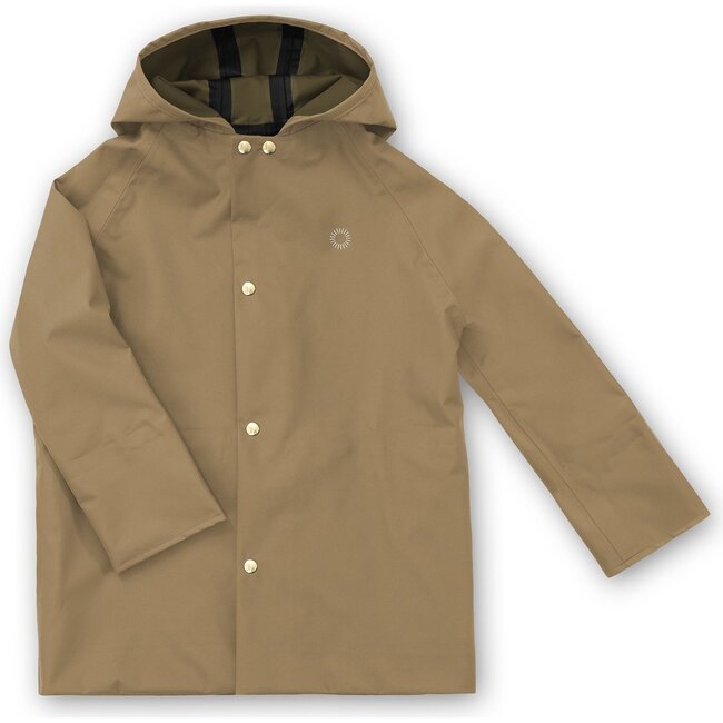 Midi Raincoat, Morel - Jackets - 1