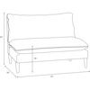 Landon Loveseat, Sheepskin Natural - Accent Seating - 7