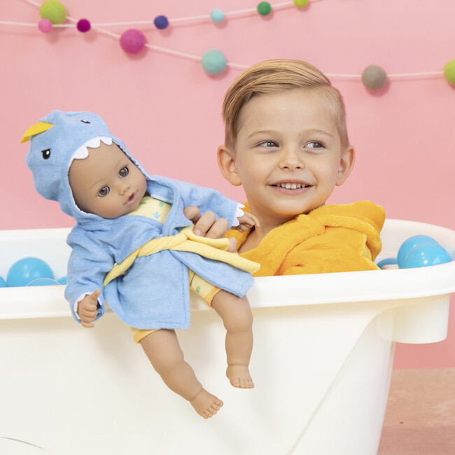 BathTime Dino Baby Doll, Doll Clothes & Accessories Set - Dolls - 2