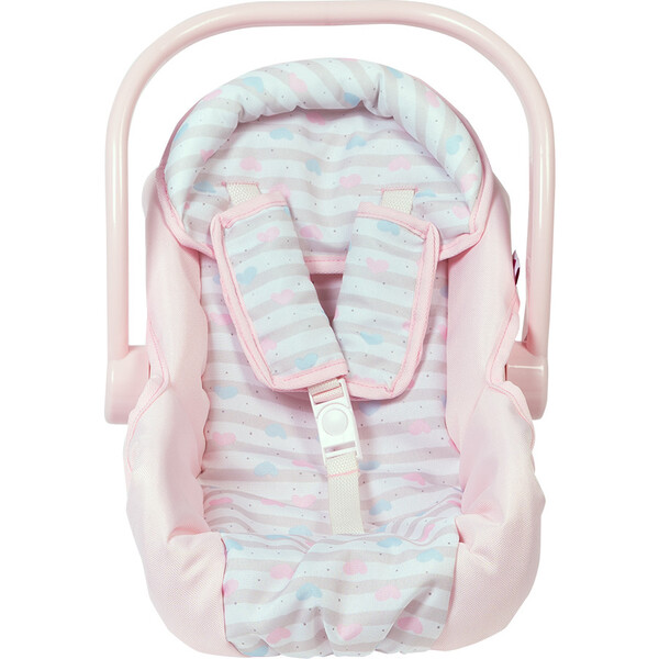 Doll Carseat/Carrier - Pink Gigham | Tiny Harlow