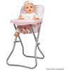Baby Doll High Chair - Pastel Pink Hearts - Doll Accessories - 2 - thumbnail