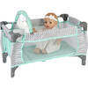 Baby Doll Deluxe Pack-N-Play & Changing Table Set - Zig Zag - Doll Accessories - 2