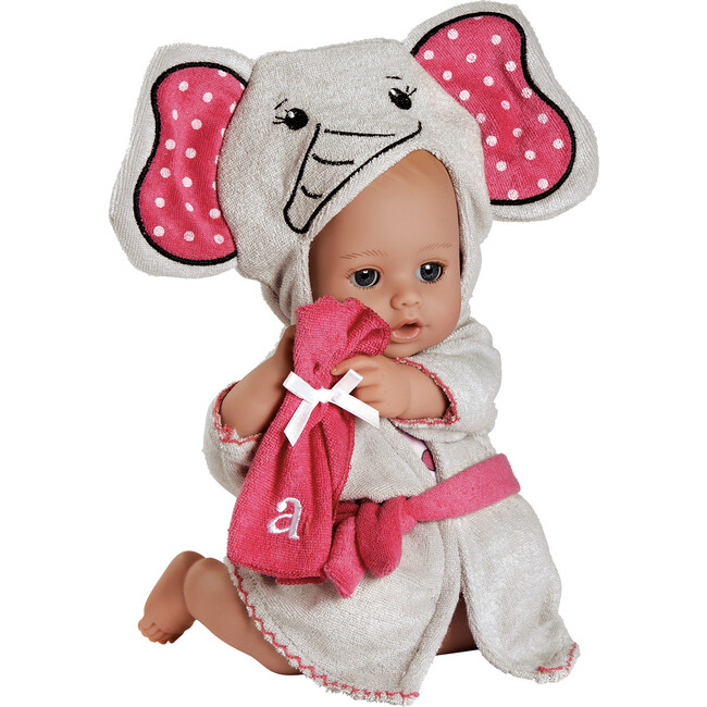 Bath Time Baby Elephant - Dolls - 2