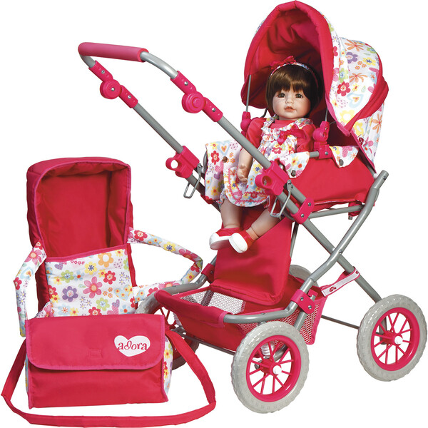 Deluxe Baby Doll Stroller Set Adora Dolls Doll Accessories