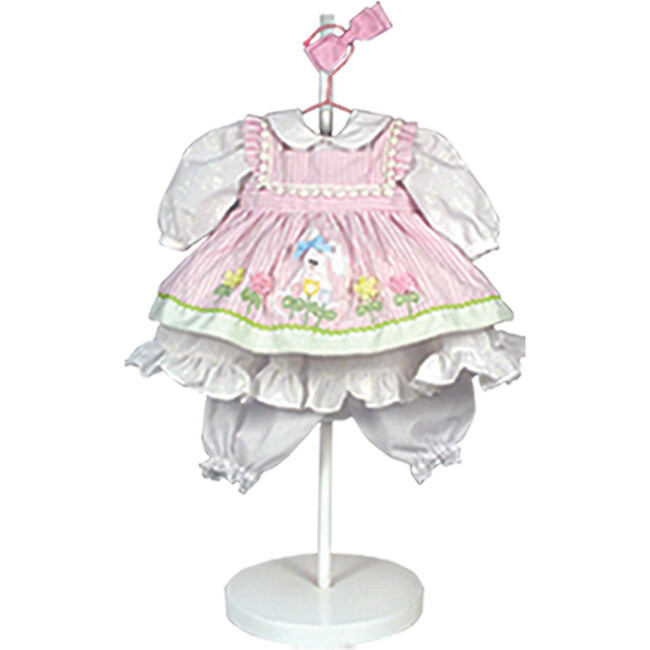 Toddlertime Pin-A-Four Seasons Baby Doll Set with 4 Doll Dresses & Accessories - Dolls - 2