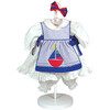 Toddlertime Pin-A-Four Seasons Baby Doll Set with 4 Doll Dresses & Accessories - Dolls - 3