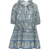 Margo Kids Dress, Ocean - Dresses - 1 - thumbnail