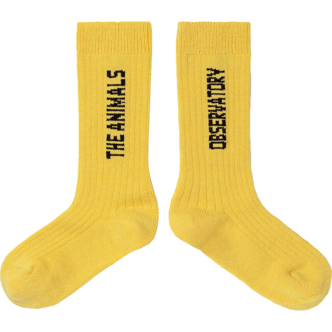 Worm Socks, Yellow