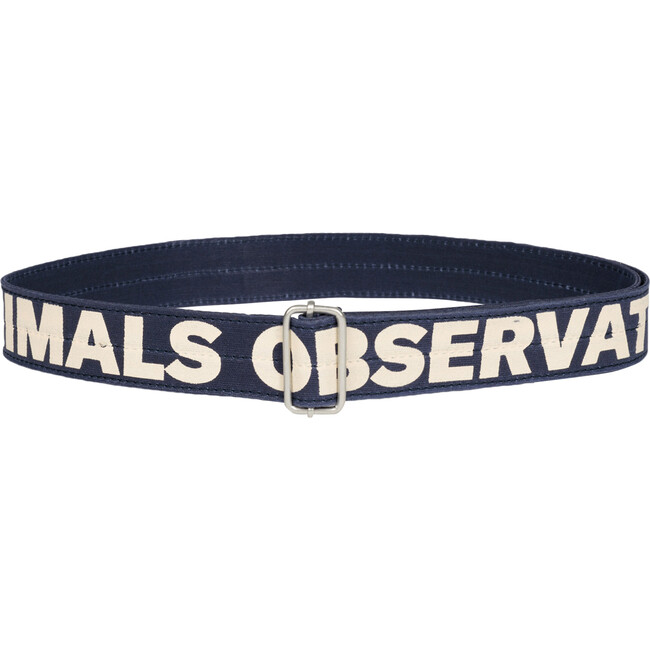 Lizard Belt, Navy Blue The Animals - Belts - 1