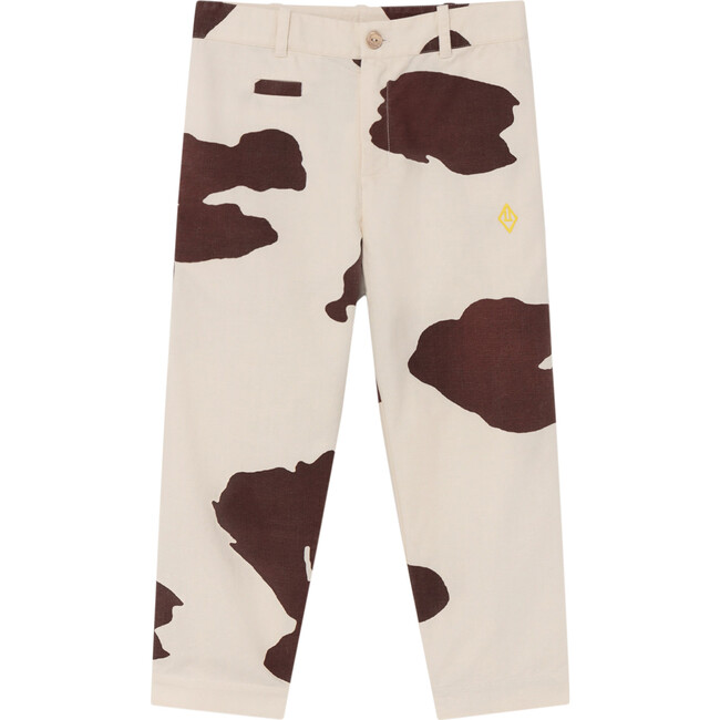 Camel Trousers, White Cow