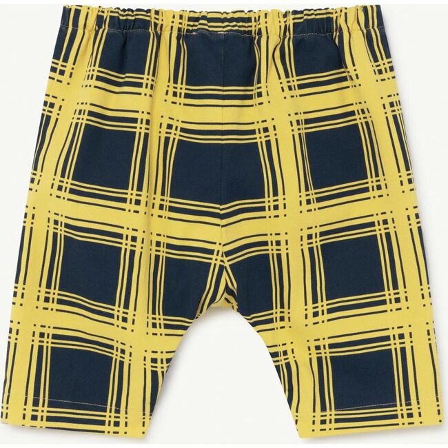 Elephant Baby Trousers, Yellow Squares