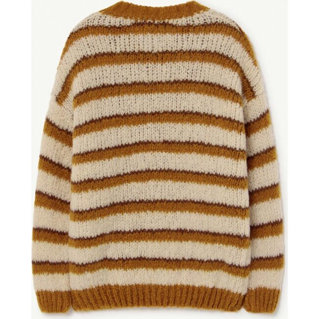 Stripes Toucan Sweater, Brown Logo
