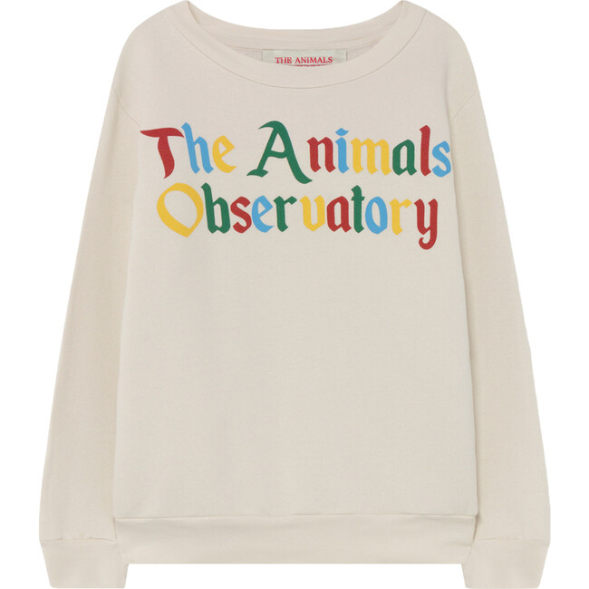 Bear Sweatshirt, White The Animals