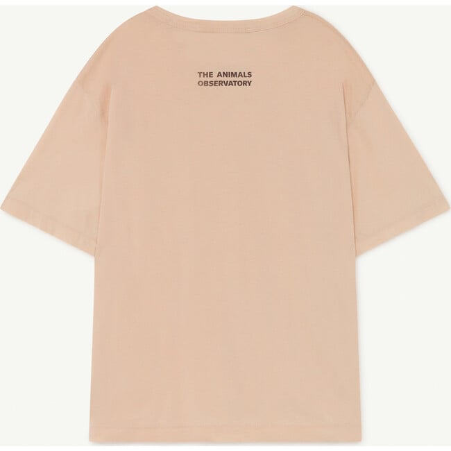 Rooster Oversize T-Shirt, Soft Pink Poseidon