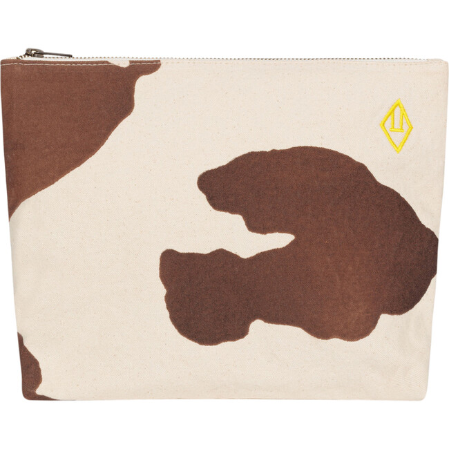 Pouch Onesize Bag, Raw White Cow