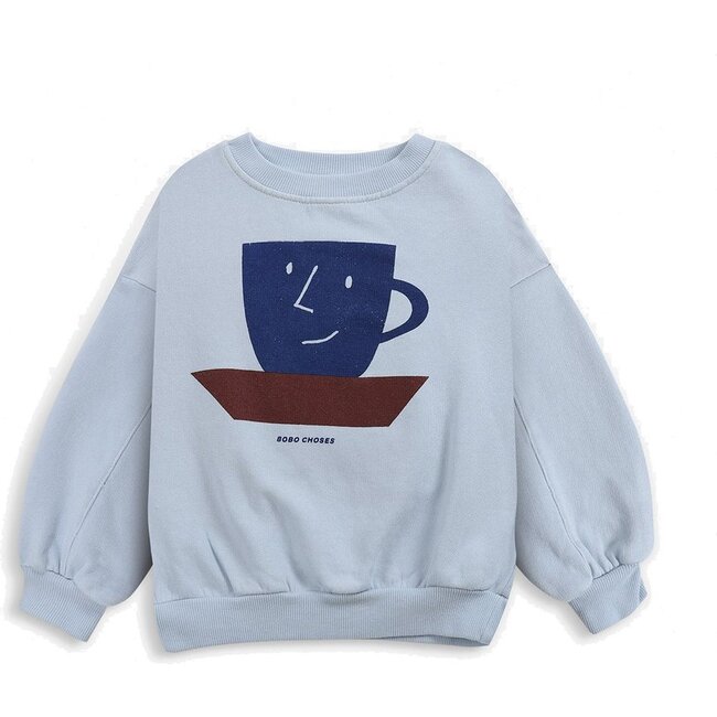 Tea Cup Sweater, Blue