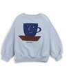 Tea Cup Sweater, Blue - Sweaters - 1 - thumbnail